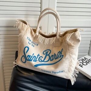 🎉New Stylish Travel / Beach High Capacity Canvas Tote Bag